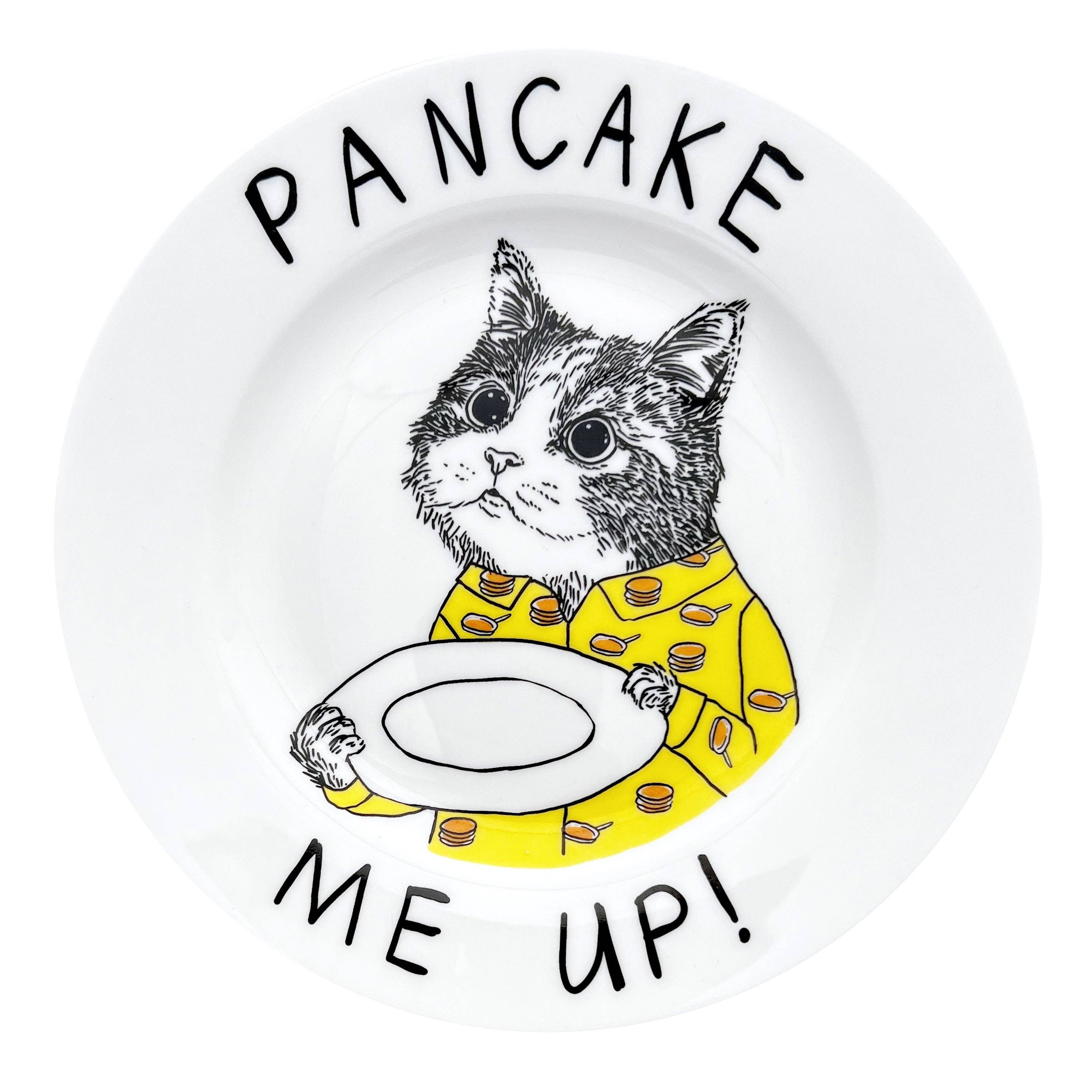 'Pancake me up' tallerken