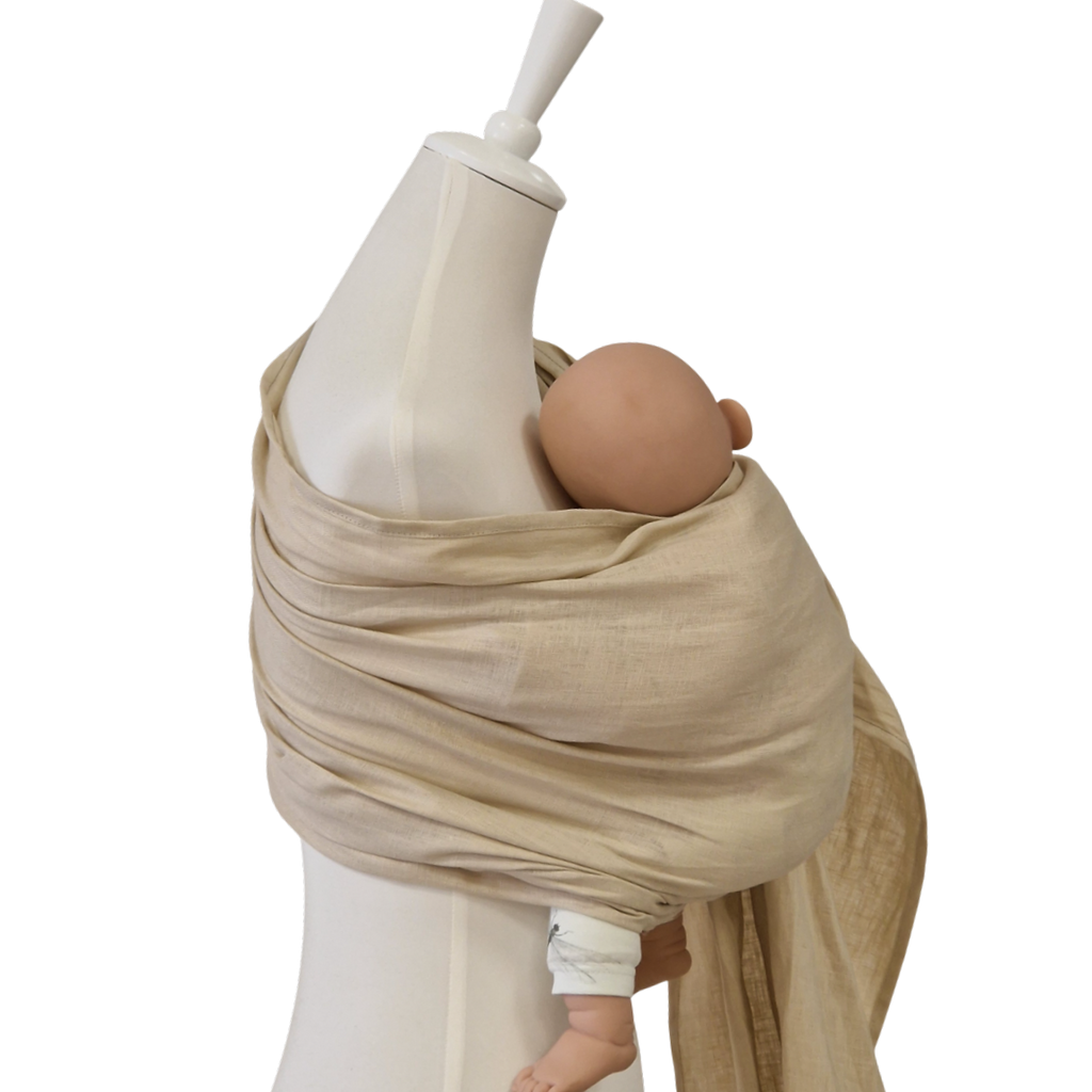 Linen Ring Sling Ivory – Ringslynge i lin