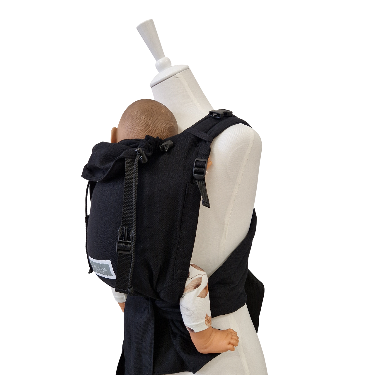 Talemo Leo Bæresele Sort – Ergonomisk og fleksibel fra nyfødt