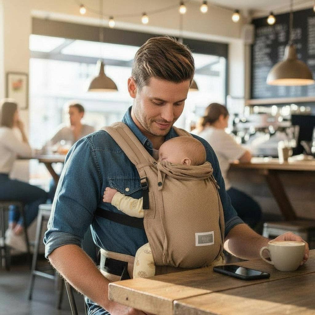 Valeno Sand – Ergonomisk bæresele fra nyfødt