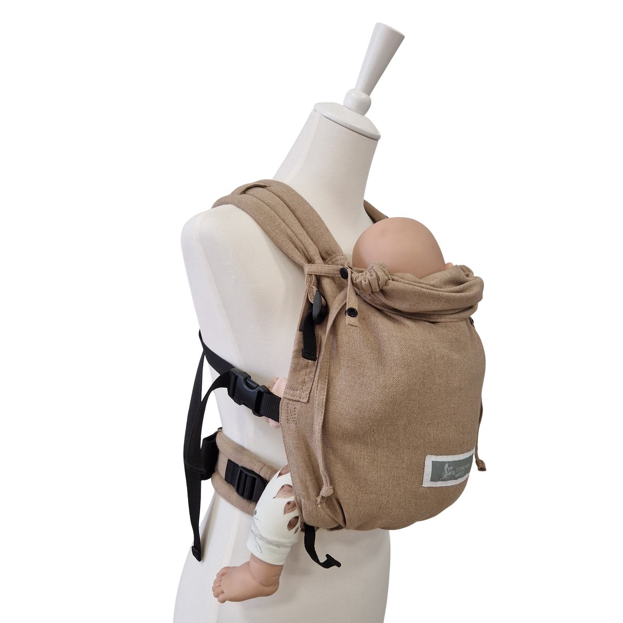 Valeno Sand – Ergonomisk bæresele fra nyfødt