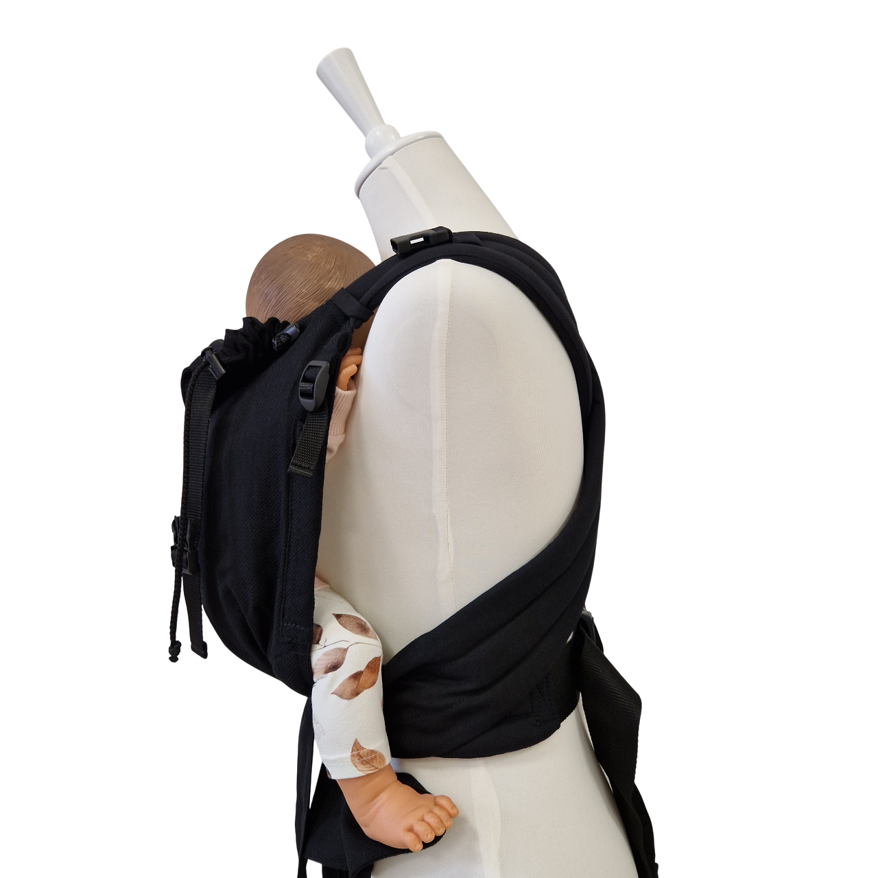 Talemo Leo Bæresele Sort – Ergonomisk og fleksibel fra nyfødt