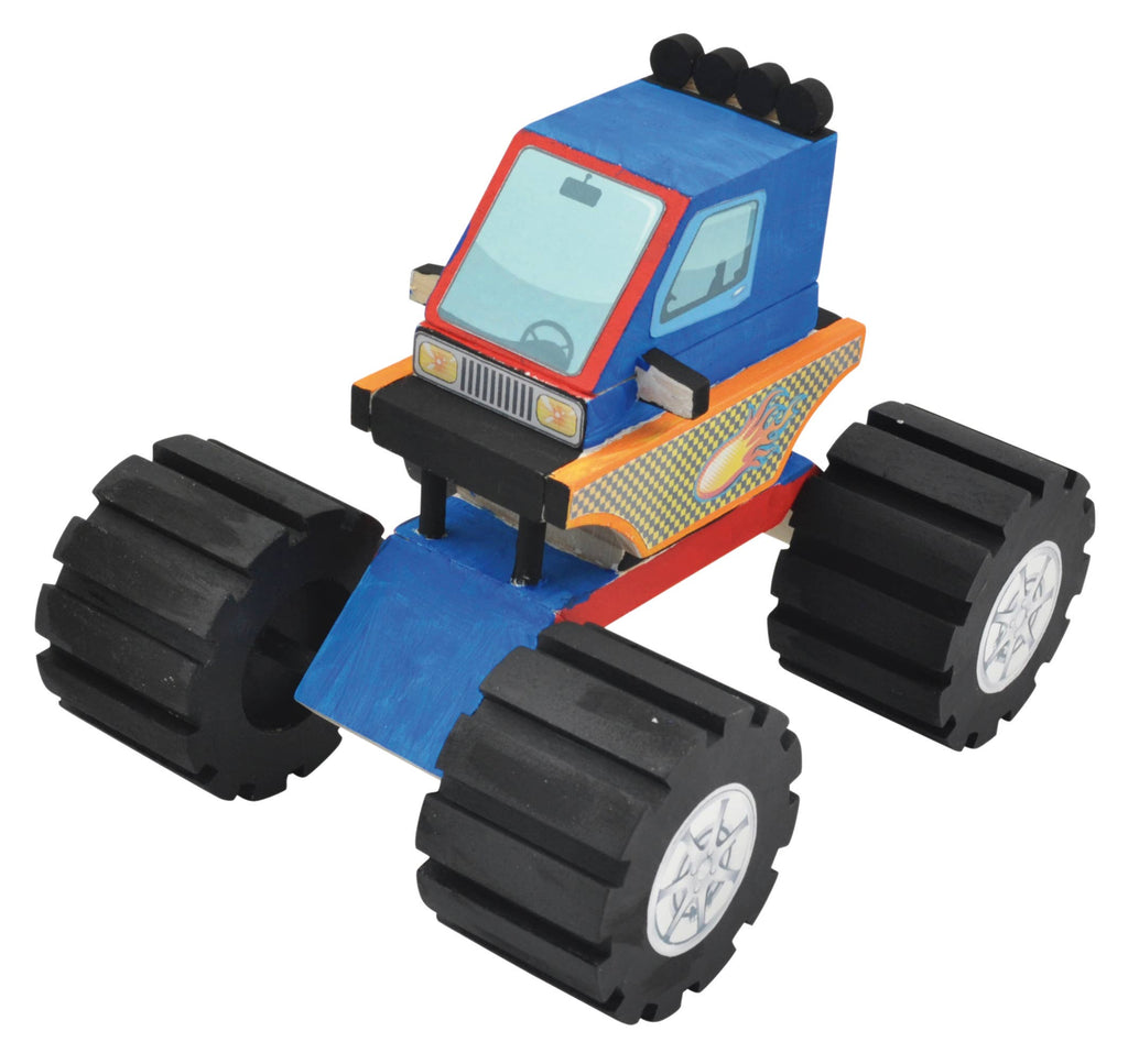 Monstertruck byggesett
